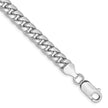 6MM 14K White Gold Miami Cuban Link 9