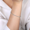 Gabriel & Co. Bujukan Diamond Stations Bangle Bracelet in 14K White Gold