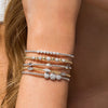 Gabriel & Co. Bujukan Diamond Stations Bangle in 14K Yellow-White Gold