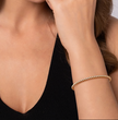 The Bujukan Collection Classic Beaded Bangle in 14K Yellow Gold