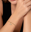 The Bujukan Collection Diamond Butterfly Charm Open Cuff Bangle in 14K Yellow Gold