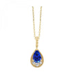 Bold & Brilliant Gemstone and Diamond Necklace in 10K | Gemmas Jewelers 3