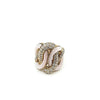 Bold and Feminine Pave Set Diamond Luxurious Fashion Cocktail Ring in 14K Gold | Gemma's Jewelers