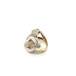 Bold and Feminine Pave Set Diamond Luxurious Fashion Cocktail Ring in 14K Gold | Gemma's Jewelers