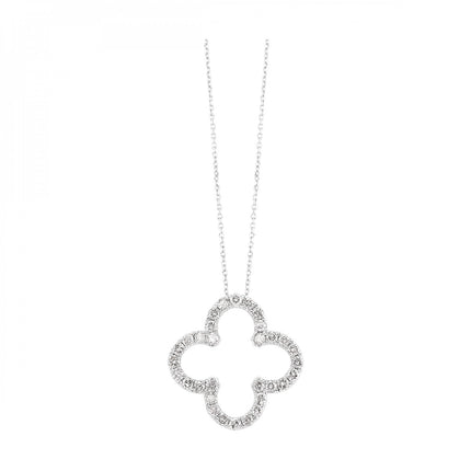 Captivating Clover Diamond Necklace | Gemmas Jewelers