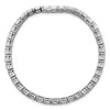 Classy & Elegant Lab Grown Diamond Emerald Cut Tennis Bracelet in 14K Gold | Gemas Jewelers 5