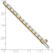 Classy & Elegant Lab Grown Diamond Emerald Cut Tennis Bracelet in 14K Gold | Gemas Jewelers 8