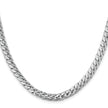 14k Solid White Gold Miami Cuban Link 22