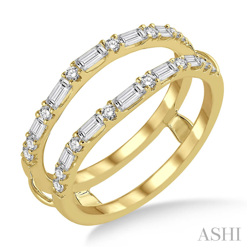 Dazzling Round Diamond Insert Wedding Ring in 14K | Gemmas Jewelers