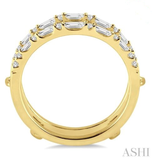 Dazzling Round Diamond Insert Wedding Ring in 14K | Gemmas Jewelers