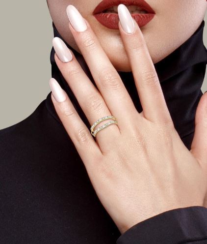 Dazzling Round Diamond Insert Wedding Ring in 14K | Gemmas Jewelers