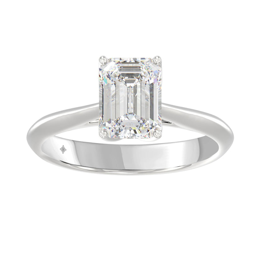 2 Carat Tulip Solitaire Ring