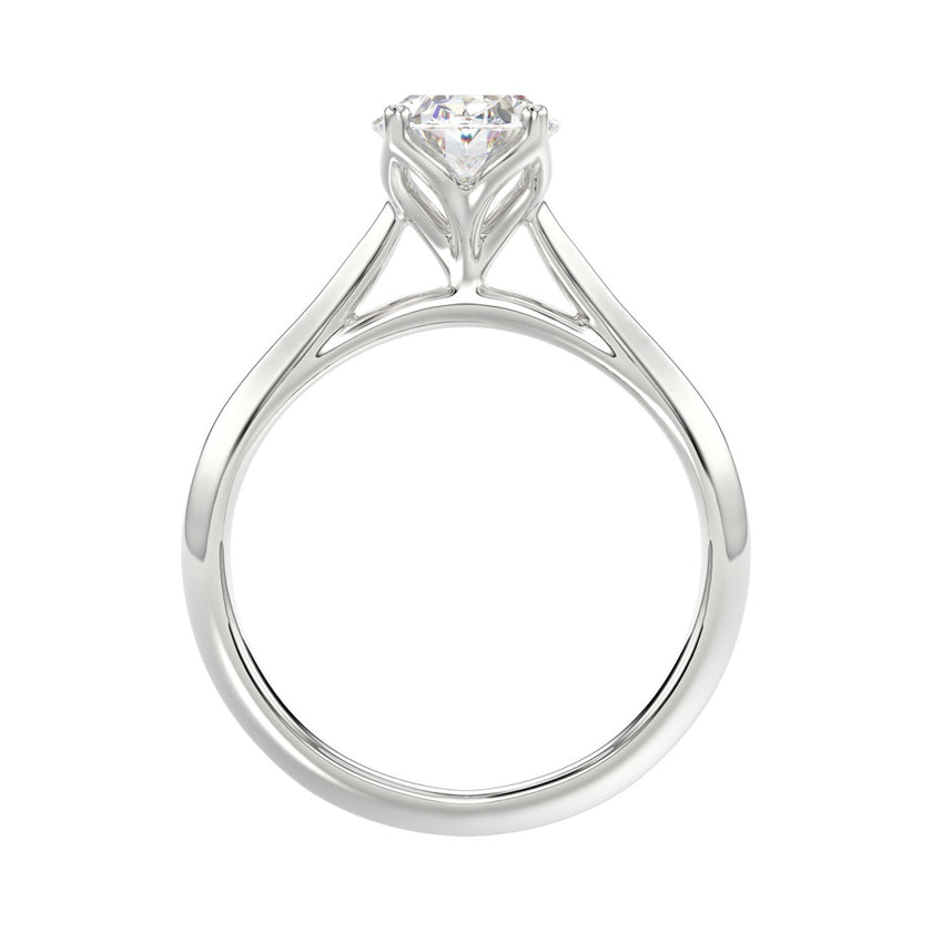 2 Carat Tulip Solitaire Ring