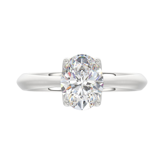 2 Carat Tulip Solitaire Ring