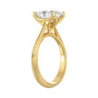 3 Carat Tulip Solitaire Engagement Ring