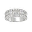 Scintillating Lab Diamond Band 2.50ct in 14K White Gold