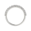 Scintillating Lab Diamond Band 2.50ct in 14K White Gold