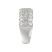 Scintillating Lab Diamond Band 2.50ct in 14K White Gold