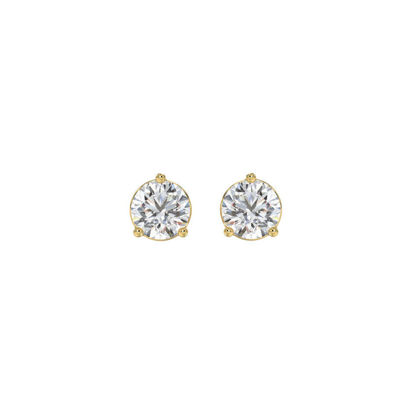 1.00 Carat Lab Grown Martini Diamond Earrings