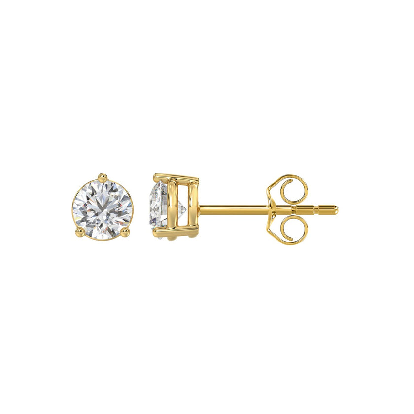 1.00 Carat Lab Grown Martini Diamond Earrings