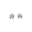 Elegant Lab Created Diamond Stud Earrings 4.0ct in 14KW Gold - Certified