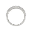 Big & Bold 5.0ct Lab Diamond Band  in 14K White Gold