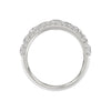 Big & Bold 5.0ct Lab Diamond Band  in 14K White Gold