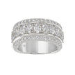 Exceptional Lab Diamond Band 2.25ct in 14K White Gold