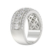 Exceptional Lab Diamond Band 2.25ct in 14K White Gold