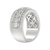 Exceptional Lab Diamond Band 2.25ct in 14K White Gold