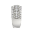 Exceptional Lab Diamond Band 2.25ct in 14K White Gold