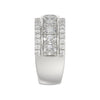 Exceptional Lab Diamond Band 2.25ct in 14K White Gold