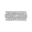 Exceptional Lab Diamond Band 2.25ct in 14K White Gold