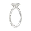 2 Carat Bezel Set Solitaire Diamond Ring
