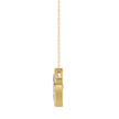 2 Carat Marquise Bezel Set Diamond Necklace