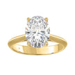 Tulip 4.00 Carat Oval Diamond Engagement Ring
