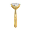 Tulip 4.00 Carat Oval Diamond Engagement Ring
