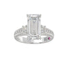 4 Carat Platinum Diamond Ring
