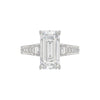 4 Carat Platinum Diamond Ring