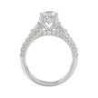 Platinum 4.00 ctw Oval Engagement Ring