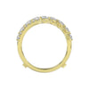 Unique 1.00 Carat Diamond Ring Wrap IGI Certified