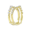 Unique 1.00 Carat Diamond Ring Wrap IGI Certified