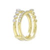 Unique 1.00 Carat Diamond Ring Wrap IGI Certified
