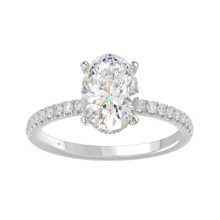 2 Carat Oval Diamond Engagement