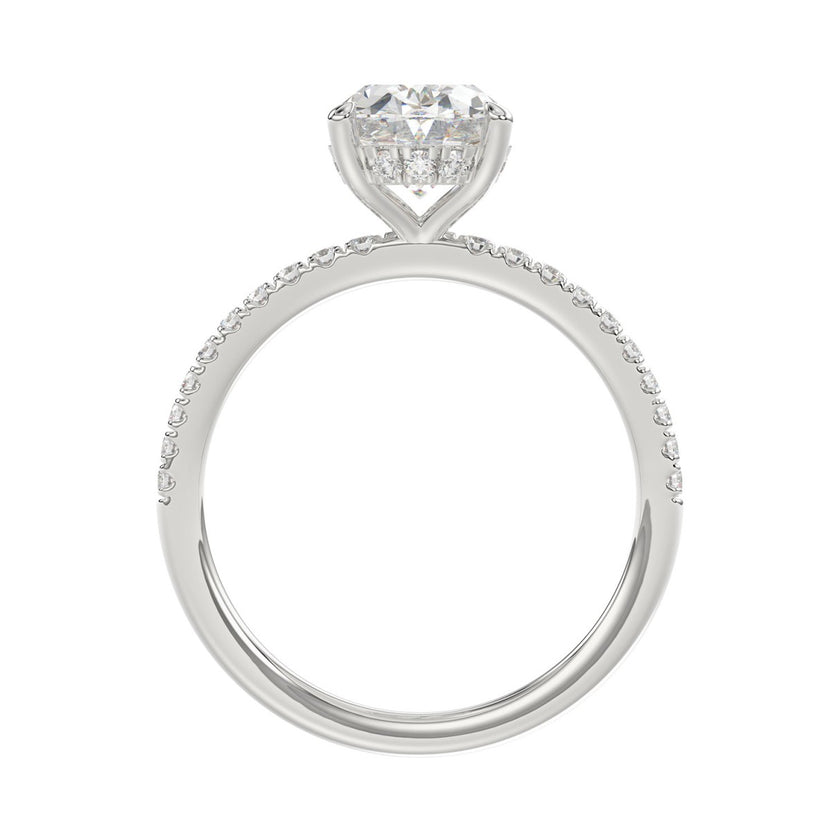 2 Carat Oval Diamond Engagement