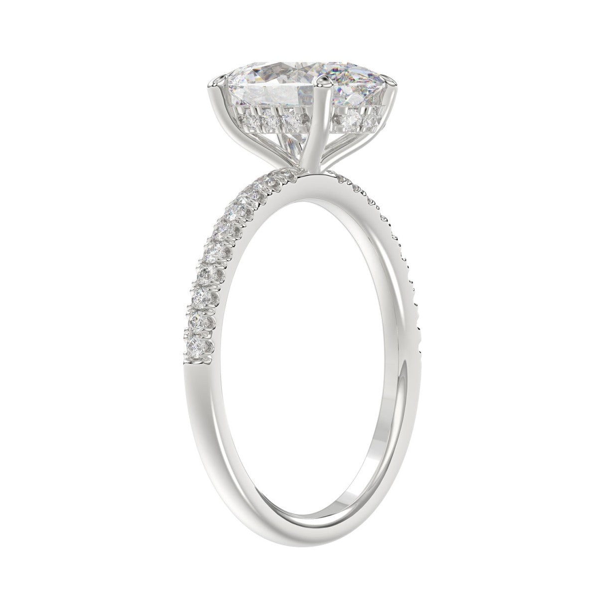2 Carat Oval Diamond Engagement