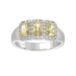 Elegant & Refined Lab Diamond Band in 14K White Gold