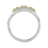 Elegant & Refined Lab Diamond Band in 14K White Gold
