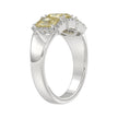 Elegant & Refined Lab Diamond Band in 14K White Gold