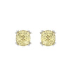 Spectacular Yellow Lab Diamond Stud Earrings 2.0ctw in 14K Gold